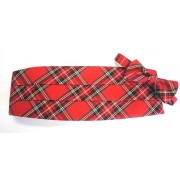 Royal Stewart Holiday Tartan Plaid Cummerbund and Bow Tie